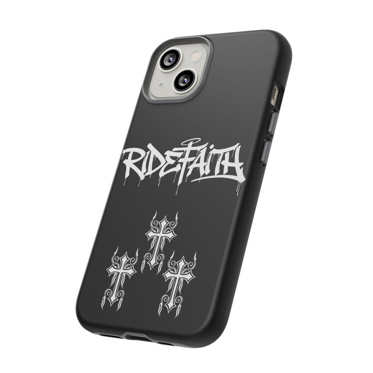 RideFaith Graffiti Tough Phone Case “BLACK”