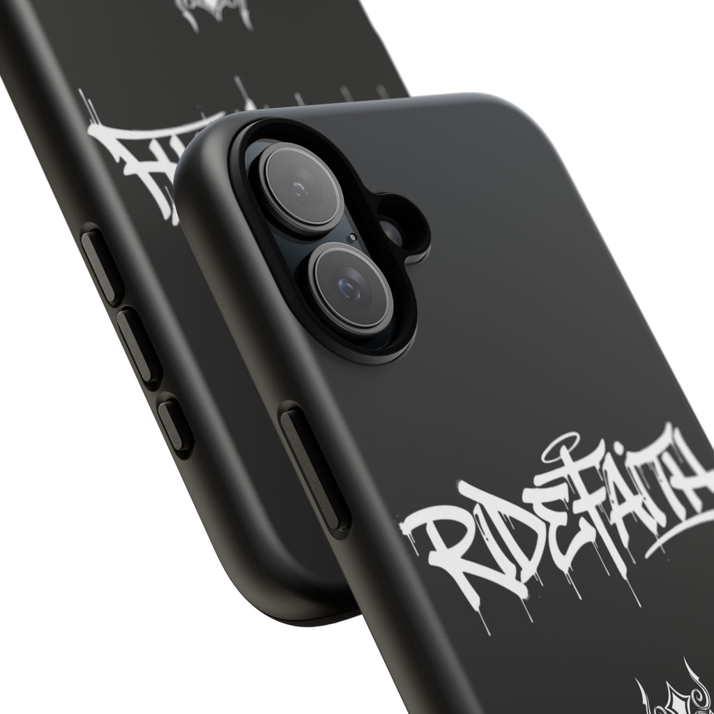 RideFaith Graffiti Tough Phone Case “BLACK”