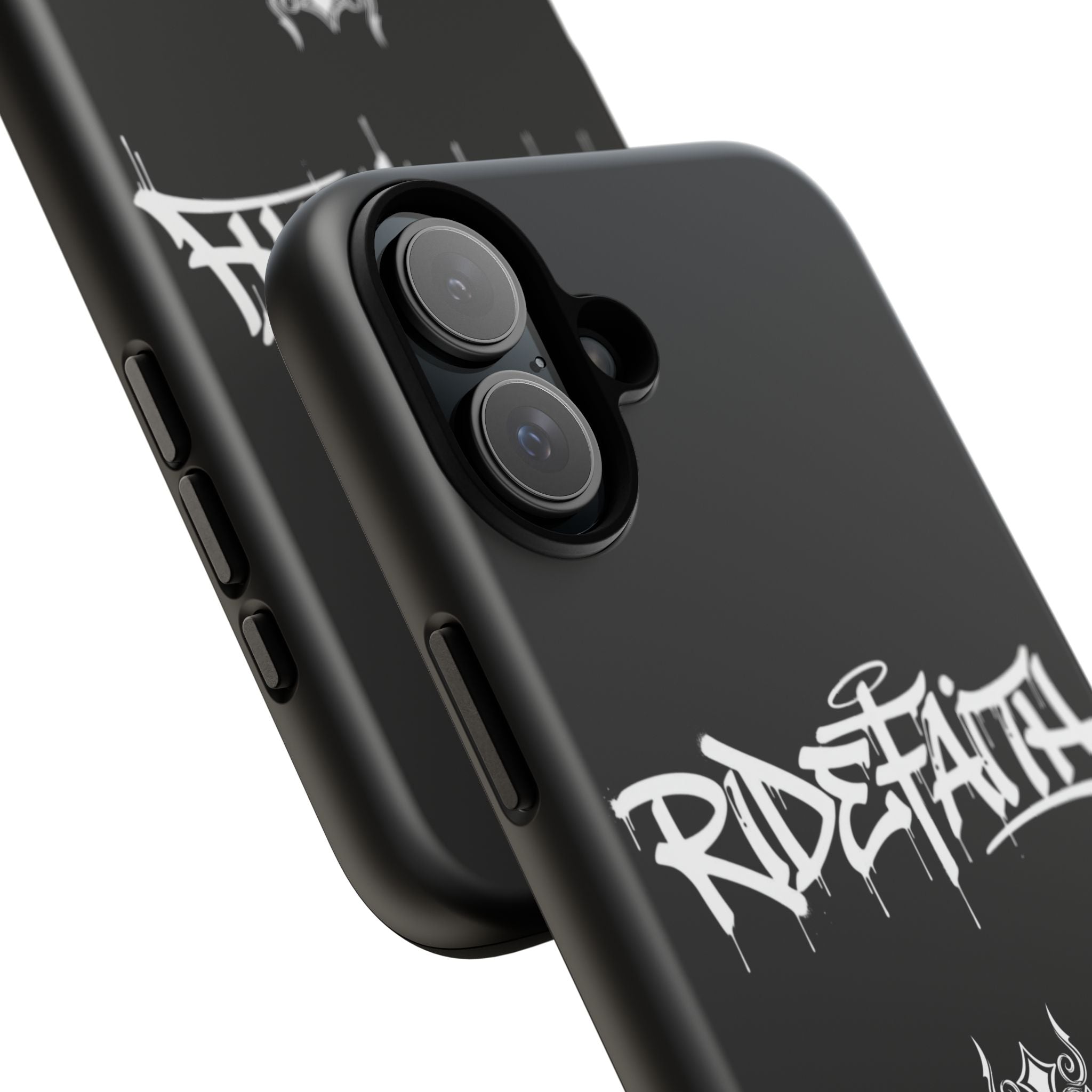 RideFaith Graffiti Tough Phone Case “BLACK”