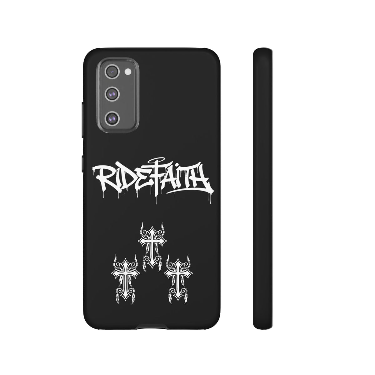 RideFaith Graffiti Tough Phone Case “BLACK”