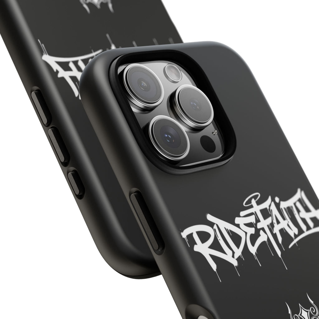 RideFaith Graffiti Tough Phone Case “BLACK”