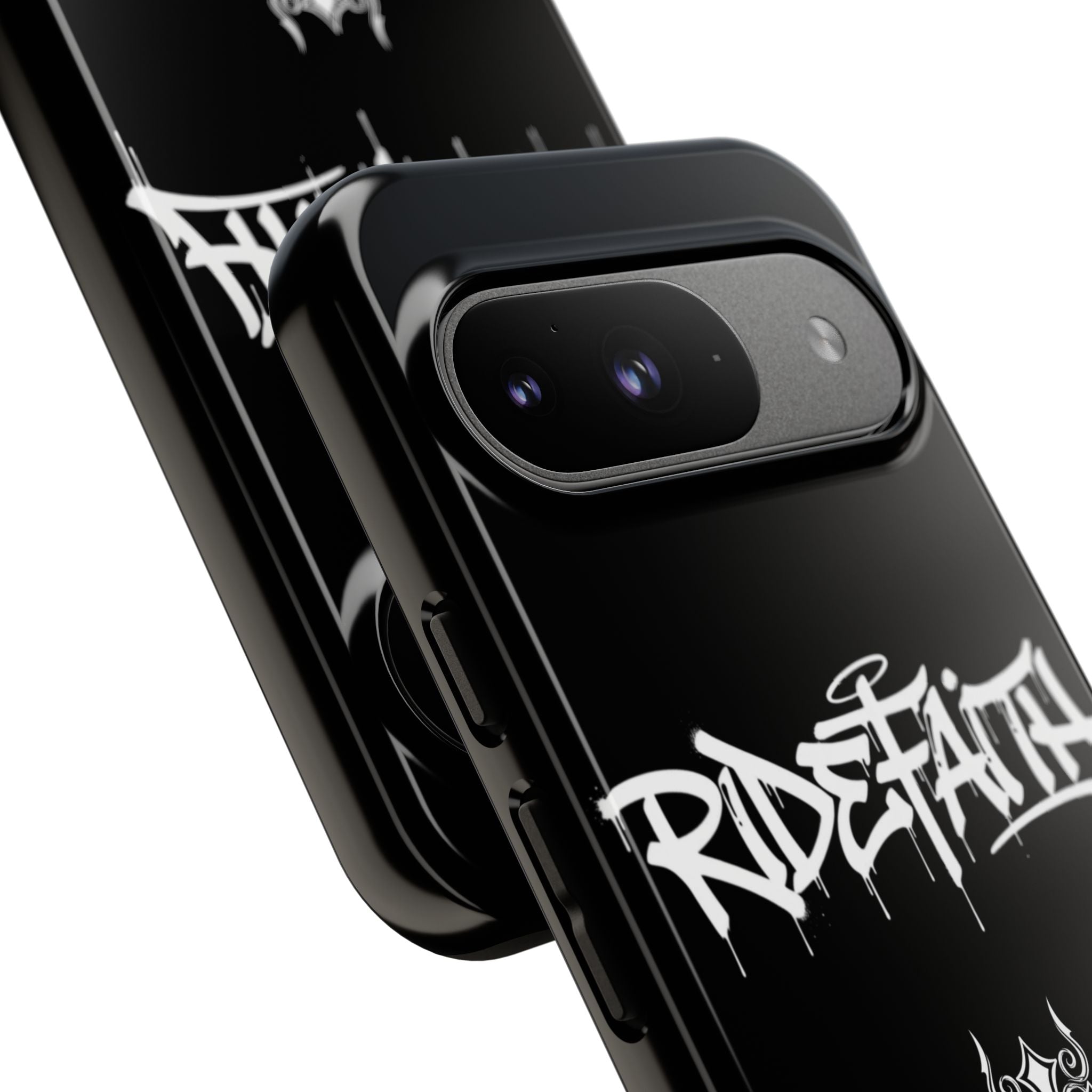 RideFaith Graffiti Tough Phone Case “BLACK”