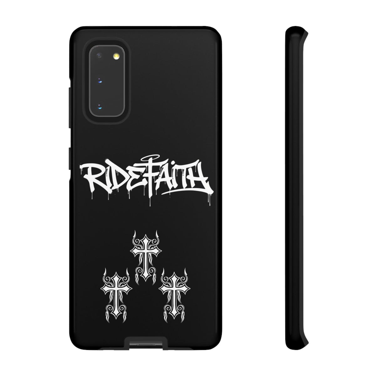 RideFaith Graffiti Tough Phone Case “BLACK”