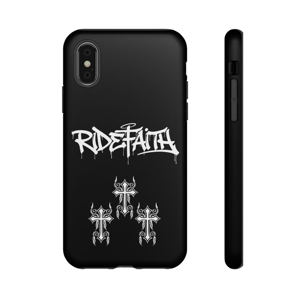 RideFaith Graffiti Tough Phone Case “BLACK”