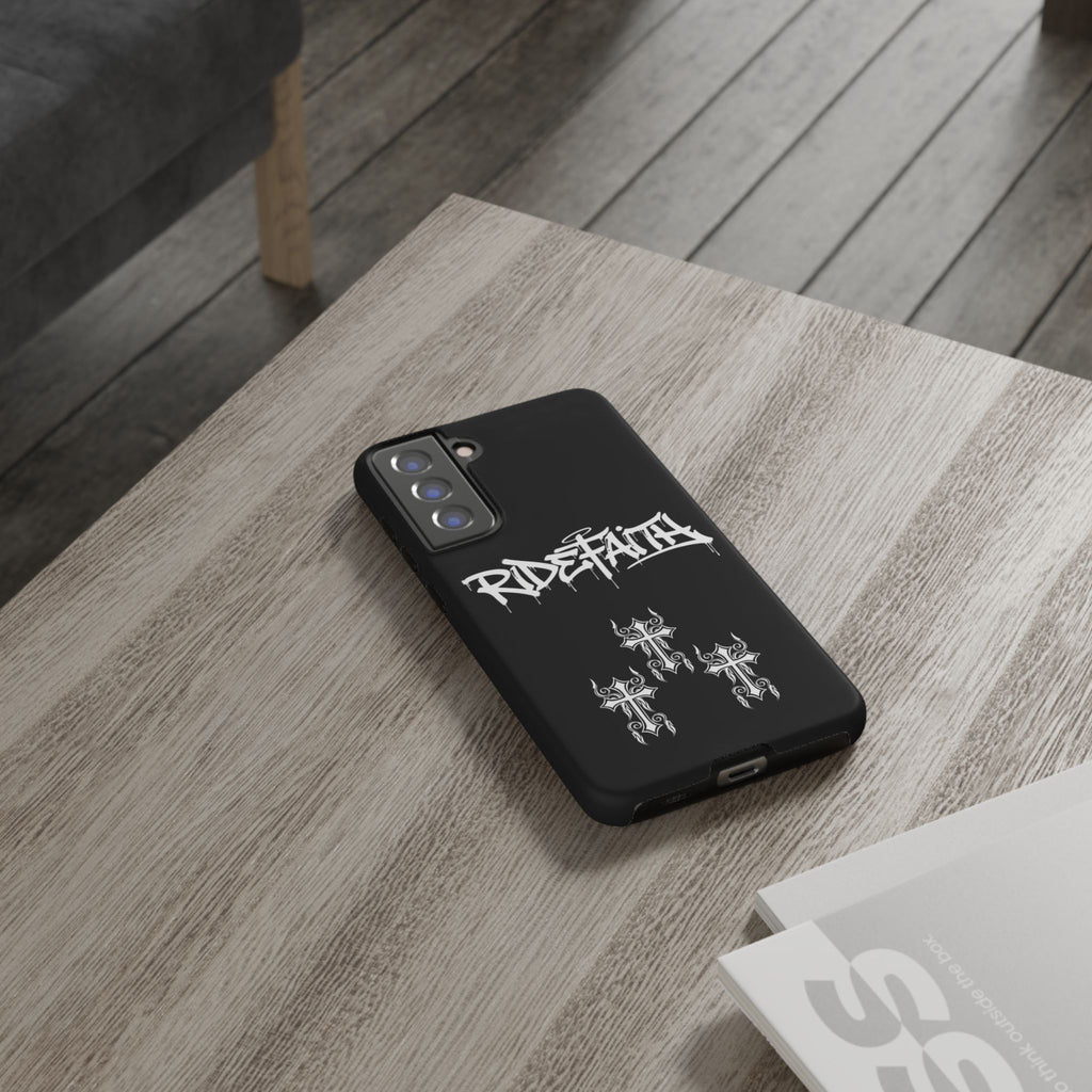 RideFaith Graffiti Tough Phone Case “BLACK”