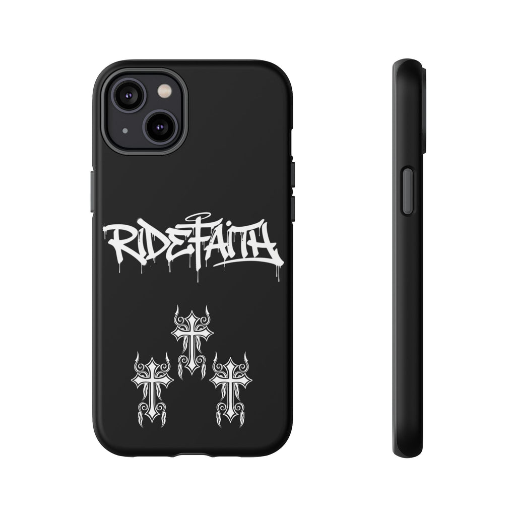 RideFaith Graffiti Tough Phone Case “BLACK”