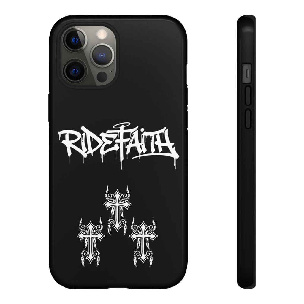 RideFaith Graffiti Tough Phone Case “BLACK”