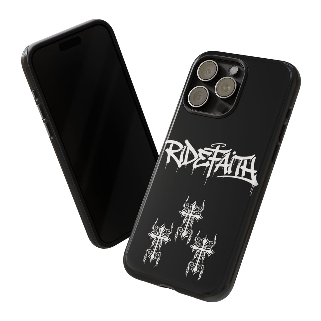 RideFaith Graffiti Tough Phone Case “BLACK”