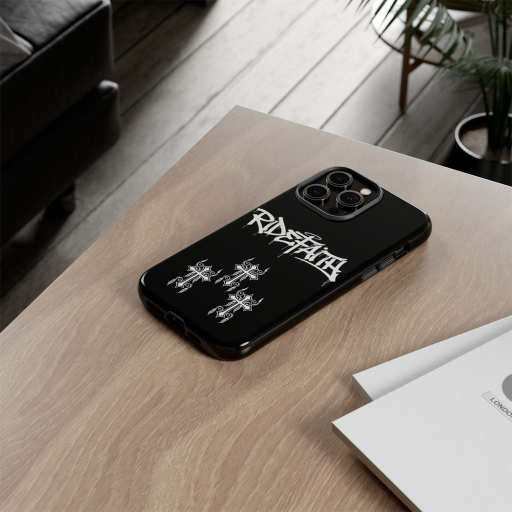 RideFaith Graffiti Tough Phone Case “BLACK”