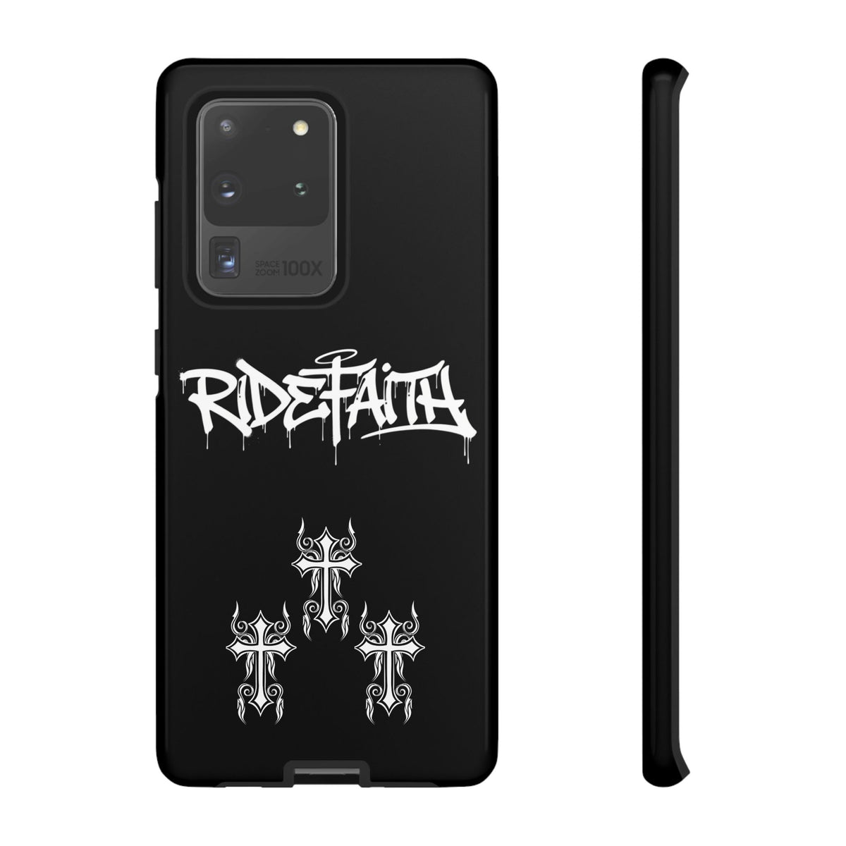 RideFaith Graffiti Tough Phone Case “BLACK”