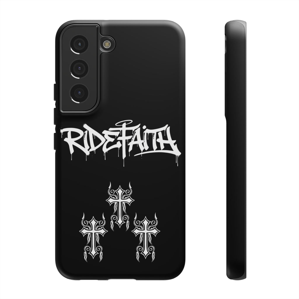RideFaith Graffiti Tough Phone Case “BLACK”