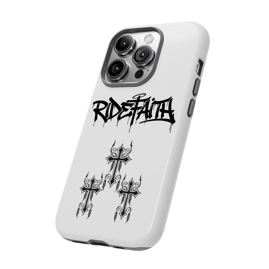 RideFaith Graffiti Tough Phone Case “WHITE”