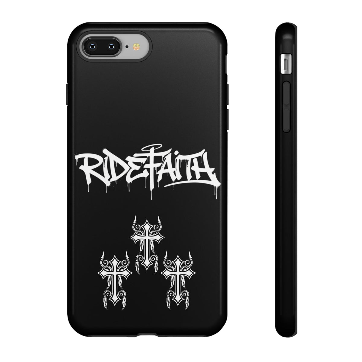 RideFaith Graffiti Tough Phone Case “BLACK”