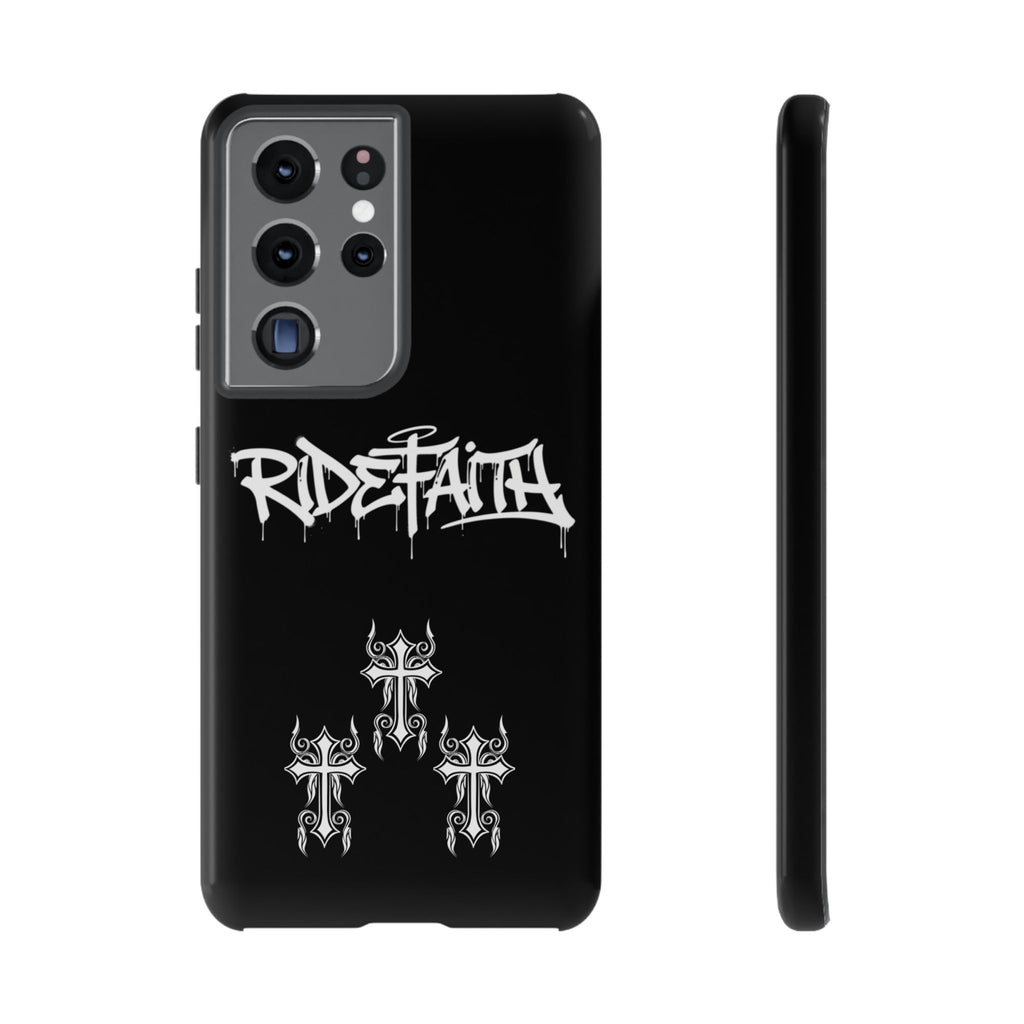RideFaith Graffiti Tough Phone Case “BLACK”