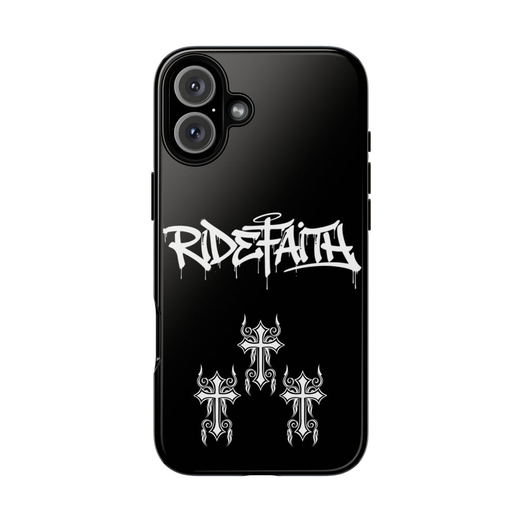 RideFaith Graffiti Tough Phone Case “BLACK”