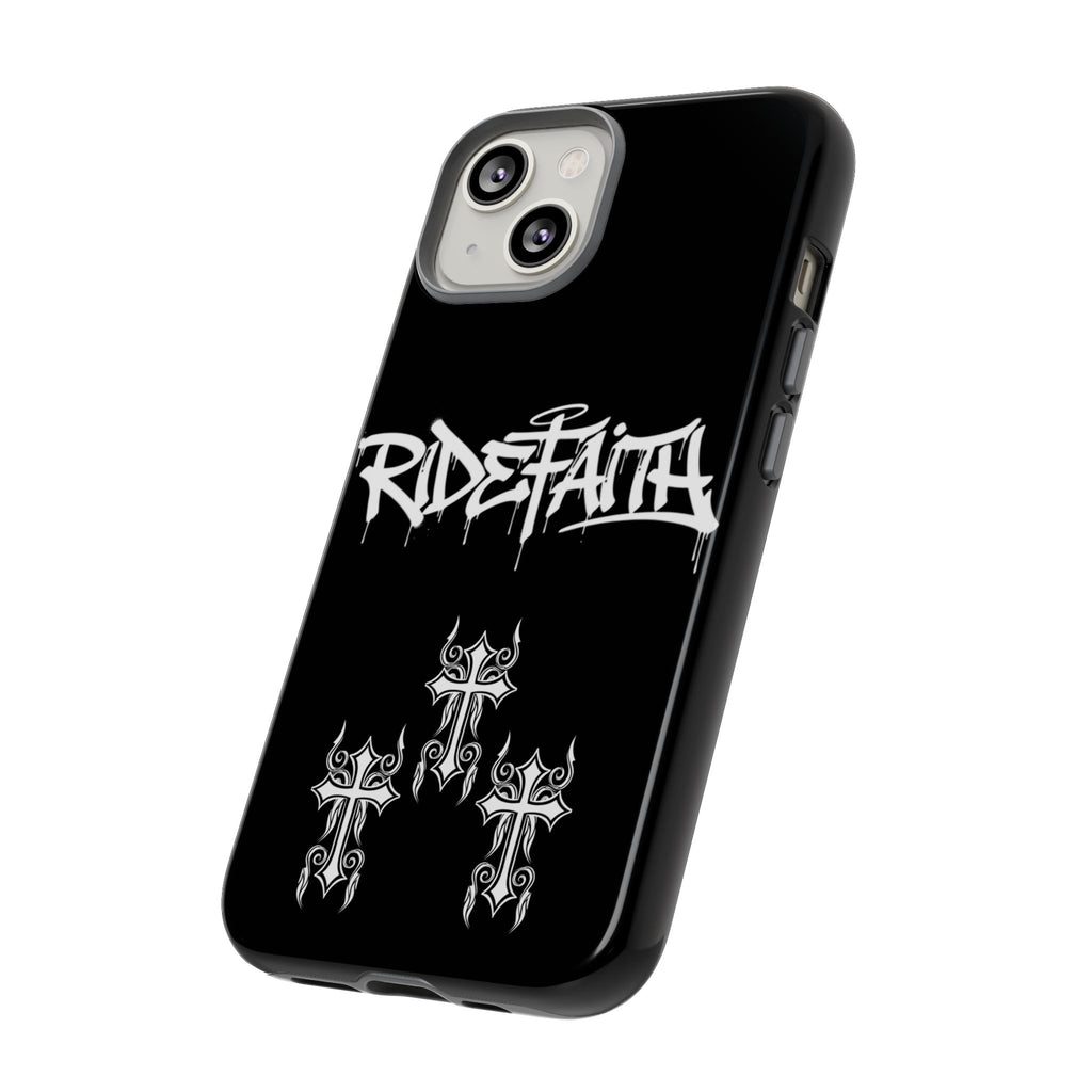 RideFaith Graffiti Tough Phone Case “BLACK”
