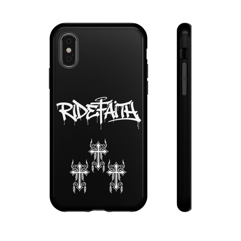 RideFaith Graffiti Tough Phone Case “BLACK”