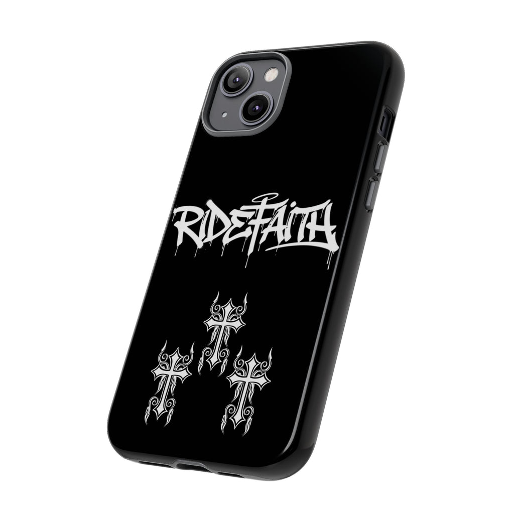 RideFaith Graffiti Tough Phone Case “BLACK”